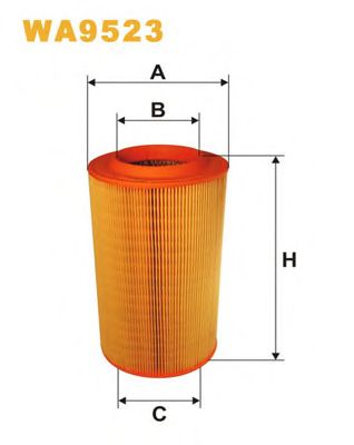 WIX FILTERS wa9523 -  Воздушный фильтр